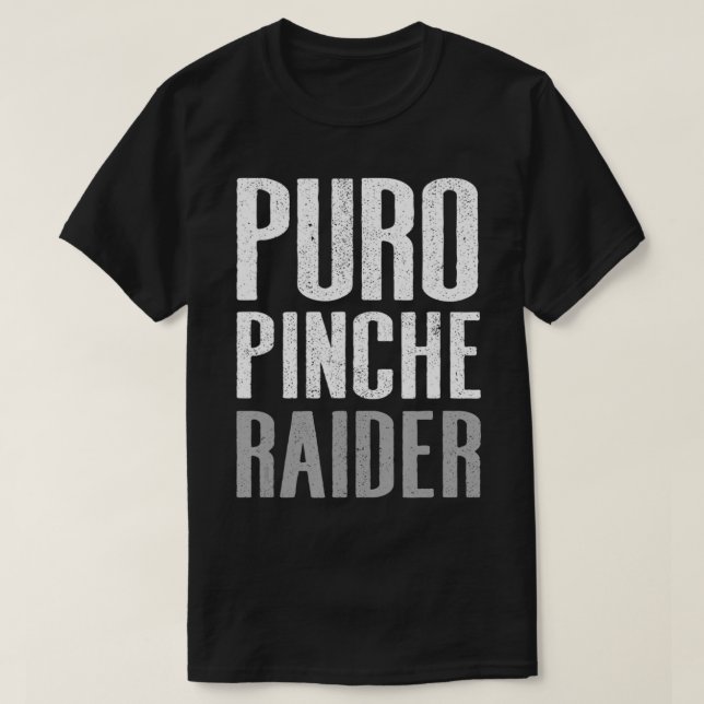 T-shirt Puro Pinche Raider (Design devant)