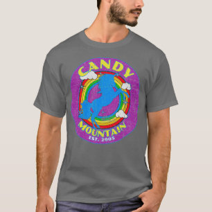 T-shirt Purple Candy Mountain Est 2005 Unicorn Paradise