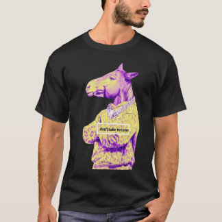 T-shirt Purple Horse Graphic /motivational quotes 