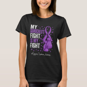 T-shirt Purple Ribbon Grandchild Sjogren's Syndrome Award
