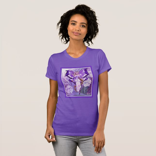 T-shirt Purple Sun Fairy (Devant entier)