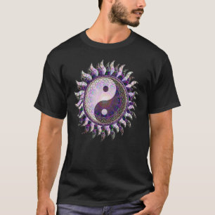 T-shirt Purple Sun Mandala par Amelia Carrie