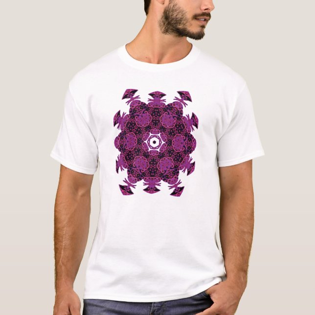 T-shirt Purplicious Champignons Star (Devant)