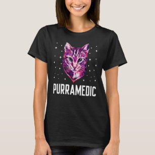 T-shirt Purramedic Chat Paramedic Kitten EMT Chat Maman 4