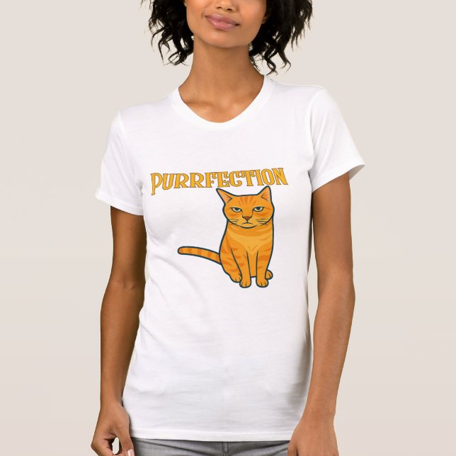 T-shirt Purrfection (Devant)