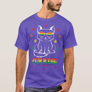 T-shirt Purride Funny Chat Gay pride LGBTQ Rainbow Sunglas