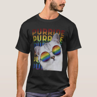 T-shirt Purride Gay pride Tee Pour Femmes Hommes LGBT Rain