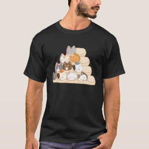 T-shirt Purrito Cat Burrito Mexicain Nourriture Égypte Pyr