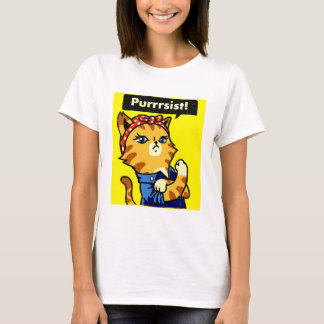 T-shirt Pursist, Pursist de chat, pursist de chat