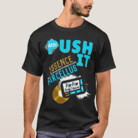 Push It 90's Retro Neon Blue Hip hop Baby shower