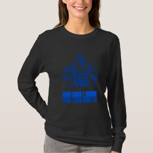 T-shirt Push Your Limits - Bodybuilding and Determination