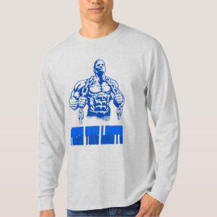 T-shirt Push Your Limits - Bodybuilding and Determination
