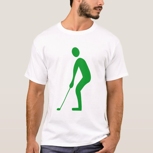 T-shirt Putage - Vert laiton (Devant)
