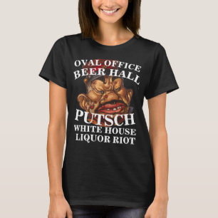 T-SHIRT PUTSCH DE LA BRASSERIE JD VANCE BUREAU OVAL ALCOOL