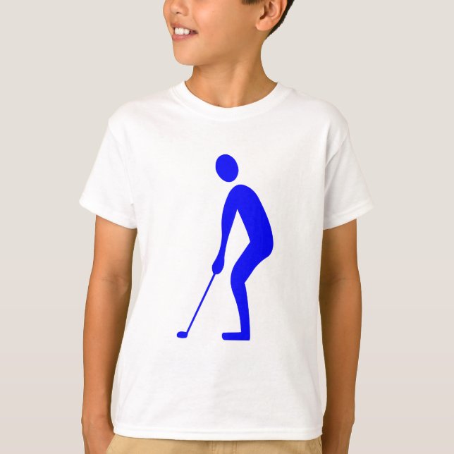 T-shirt Putting - Bleu (Devant)