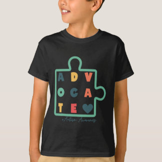 T-shirt Puzzle Advocate Autism Awareness Autism Support 