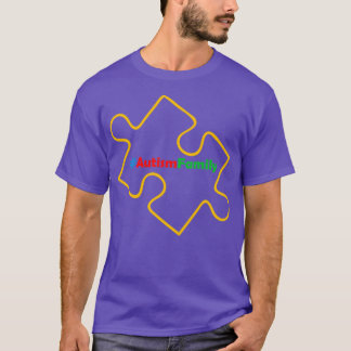 T-shirt Puzzle Autisme enseignant éducation spéciale Famil
