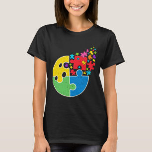 T-shirt Puzzle Bowling Sensibilisation sur l'autisme Homme