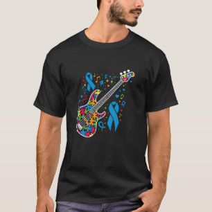 T-shirt Puzzle de basse Autisme Sensibilisation Femmes aut