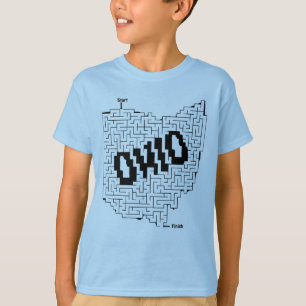 T-shirt Puzzle de l'Ohio Maze
