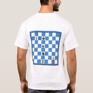 T-shirt Puzzle d'échecs maté