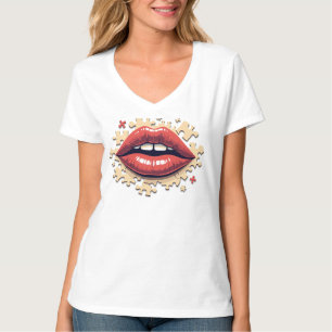 T-shirt Puzzle Lips