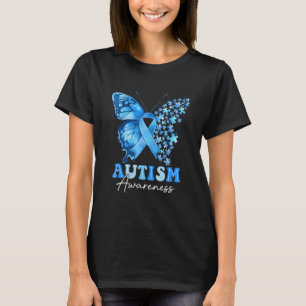T-shirt Puzzle Papillon Coloré