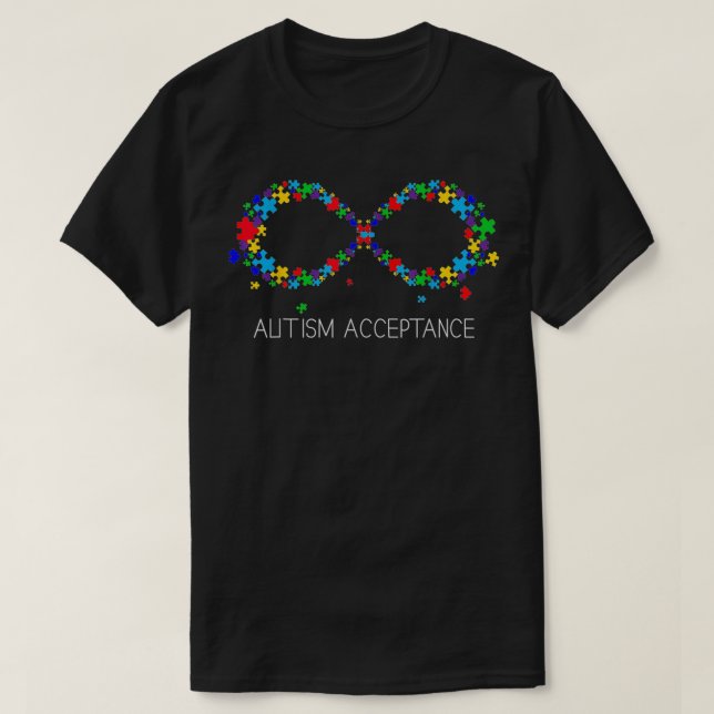 T-shirt Puzzle Sensibilisation sur l'autisme Neurodiversit (Design devant)