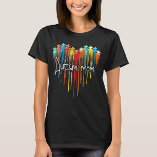 T-shirt Puzzles Heart Love Sensibilisation sur l'autisme E