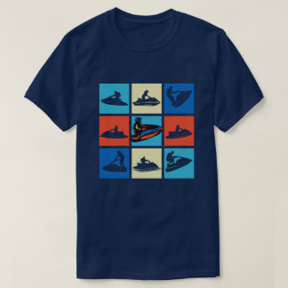 T-shirt PWC Pop Artish Watercraft Formes