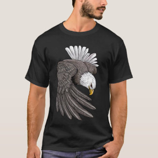 T-shirt pygargue à tête blanche Proie Éducatif prédateur s