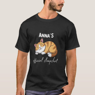 T-shirt Pyjama ANNA'S Official Cat Sleepshirt Vêtements de