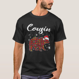 T-shirt Pyjama de buffle à pattes rouges cousines