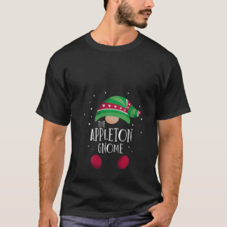 T-shirt Pyjama de Noël assorti pour famille de gnome Apple