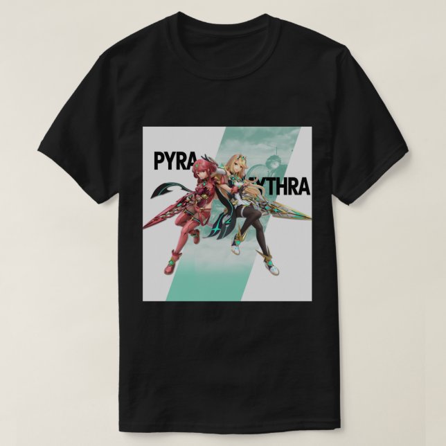 T-shirt Pyra et Mythra (Design devant)