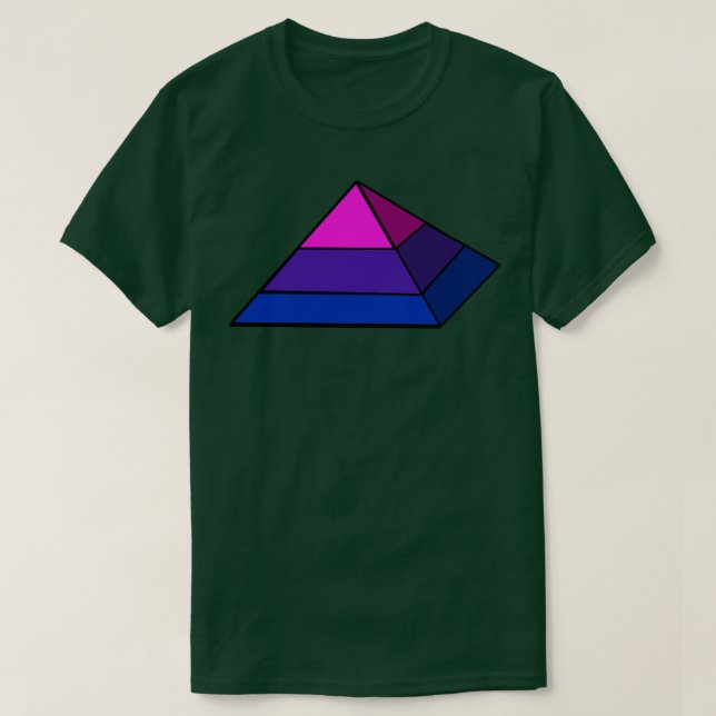 T-shirt Pyramid Pride 20 (Design devant)