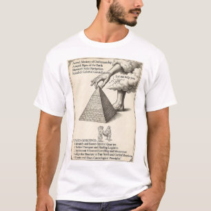 T-shirt Pyramide Céleste Ésotérique Ancienne