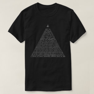 T-shirt Pyramide de conspiration