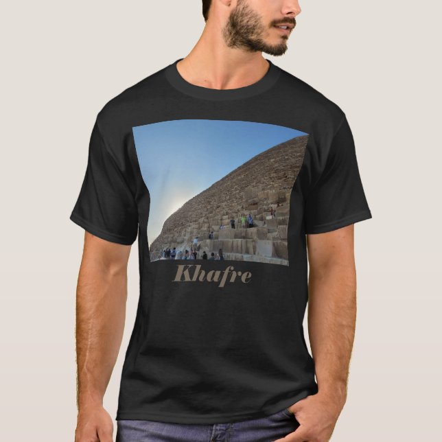 T-shirt Pyramide Khafre, Gizeh (Devant)