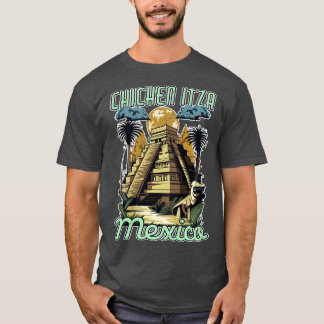 T-shirt Pyramides de Chichen Itza Mexique