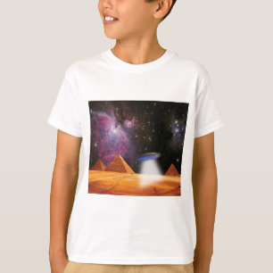 T-shirt Pyramides égyptiennes Gizeh rencontre espace et OV