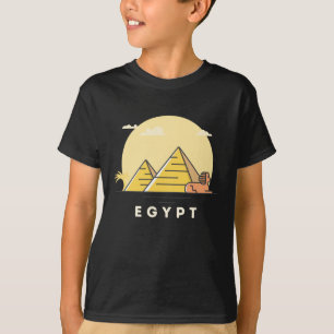T-shirt Pyramides Égyptiennes, Grande Pyramide De Gizeh