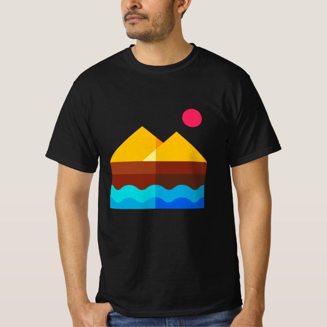 T-SHIRT PYRAMIDES ÉGYPTIENS T SHIRT (Devant)