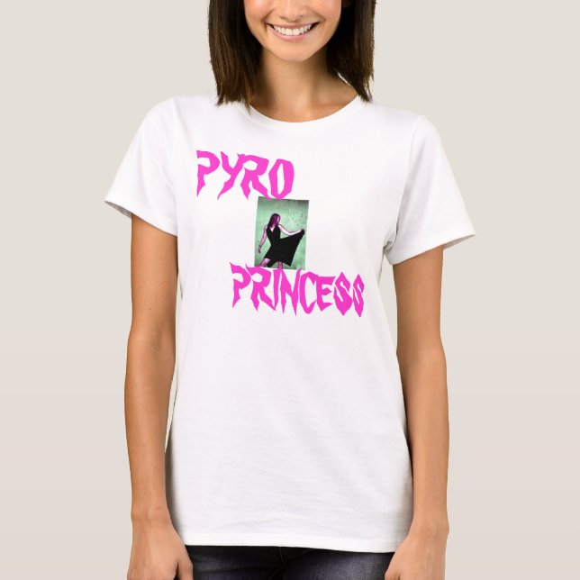 T-SHIRT PYRO, PRINCESSE (Devant)