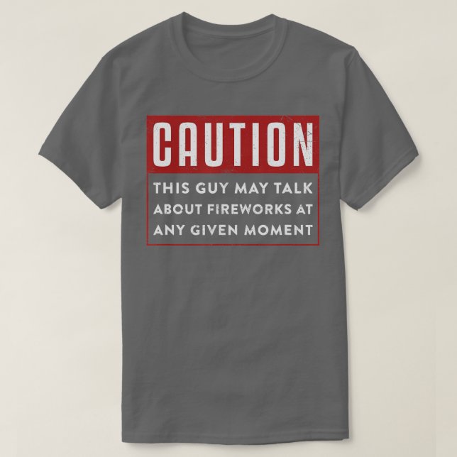 T-shirt Pyrotechnicien Chemise Fireworks _ Pyrotechnie Run (Design devant)