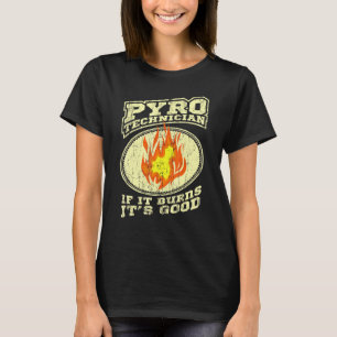 T-shirt Pyrotechnicien Équipage Pyrotechnique Fireworks Py