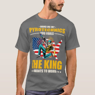 T-shirt Pyrotechnicien M'Accompagner Ma Pyrotechnie États-