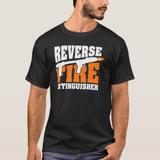 T-shirt Pyrotechnie Flame Machine flamme Flame d'allumeur  (Devant)