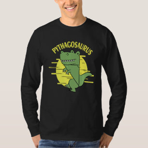 T-shirt Pythagosaure Pythagore Théorème Statisticien Math