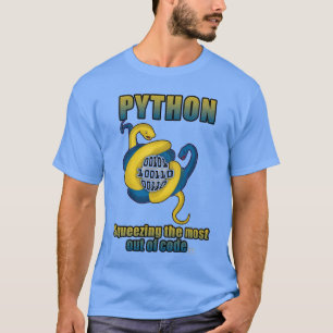 T-shirt Python : Déjouer le plus de code